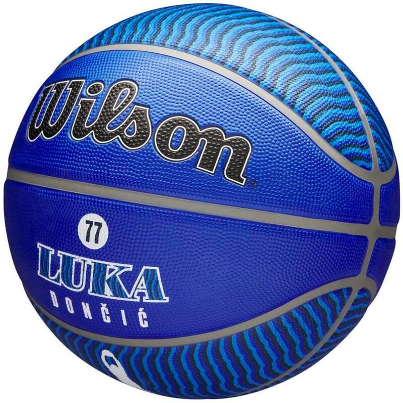 Bola de basquetebol para exterior Wilson NBA Player Icon Luka Doncic tamanho 7