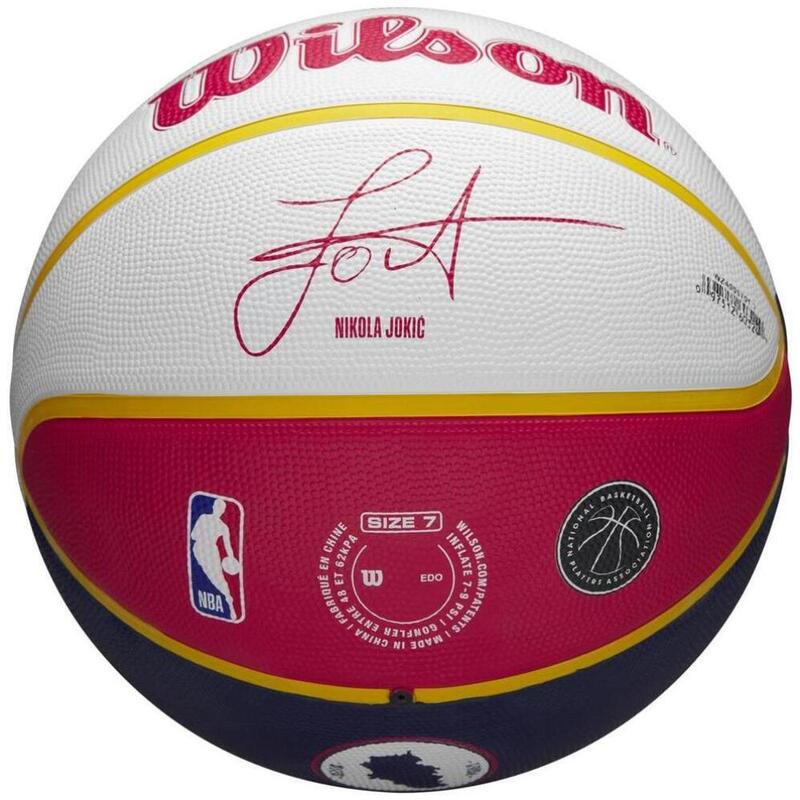 Piłka do koszykówki Wilson NBA Player Local Nikola Jokic Outdoor Ball rozmiar 7