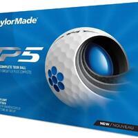 Boite de 12 Balles de Golf TaylorMade TP5 Blanches