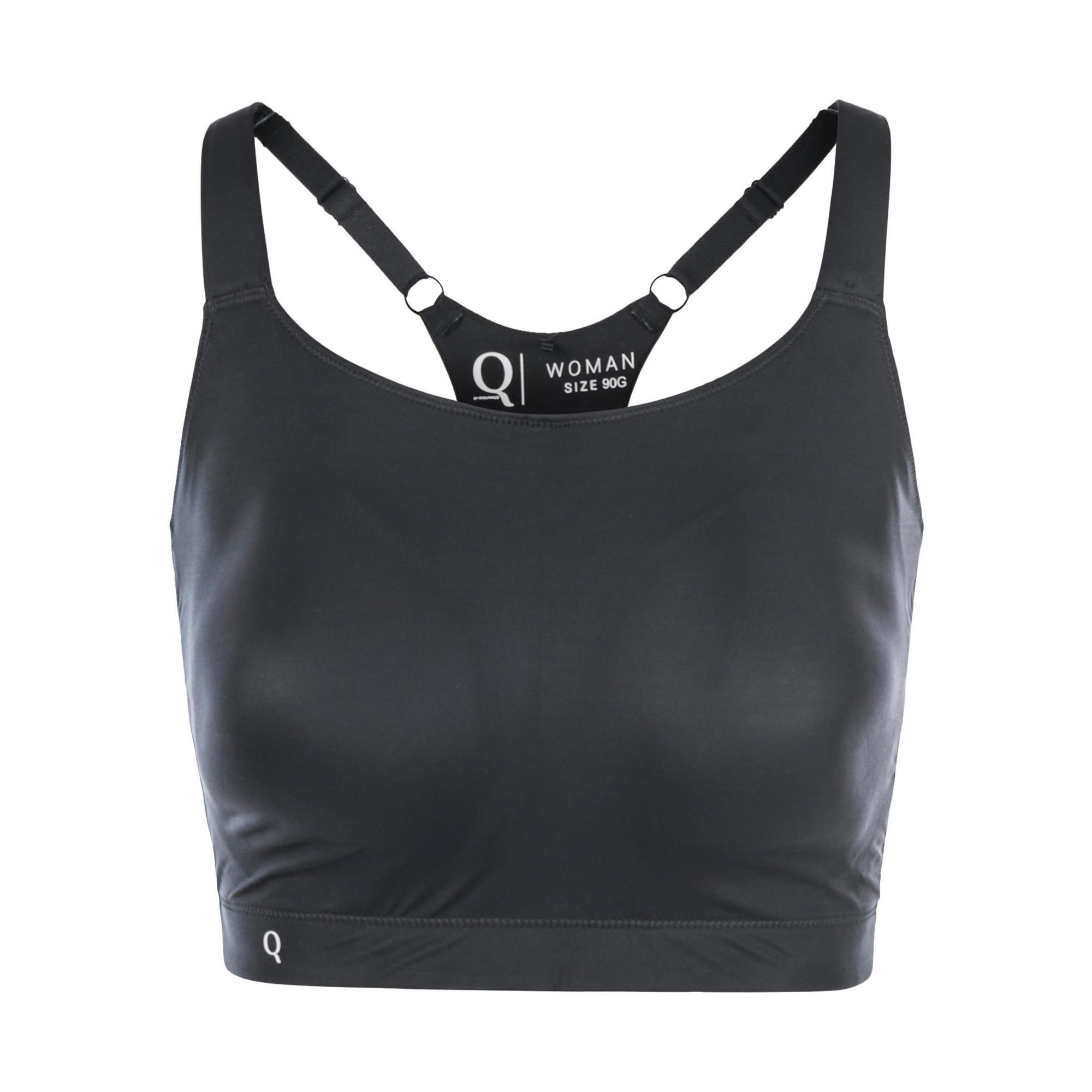 Endurance Q - Soutien-gorge De Sport Angelia - Soutien-gorge - Noir - 100 - Decathlon