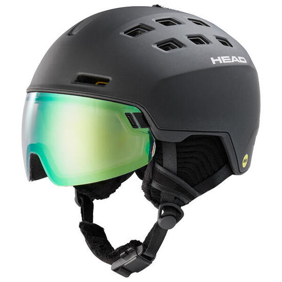 Head Radar 5k Photo Mips Herren Ski-/Snowboardhelm, schwarz