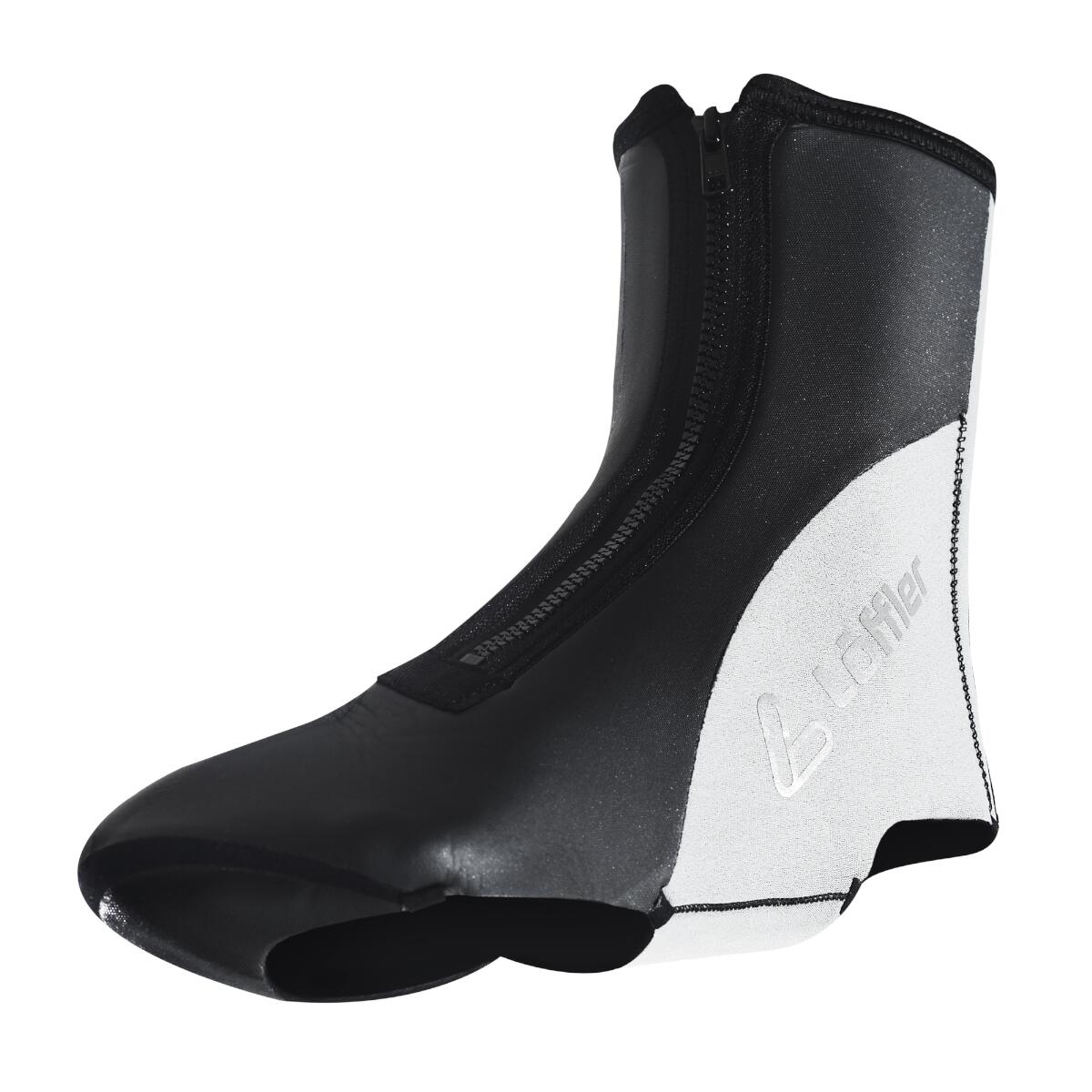 Überschuhe Fahrradüberschuhe - Neopren - Schwarz 1/4