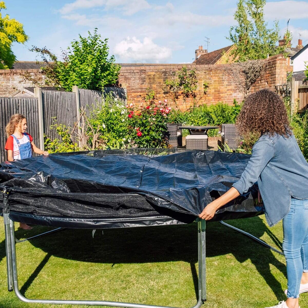 8ft Space Zone II Evolution Trampoline (Telescopic Pack Down) 2/5