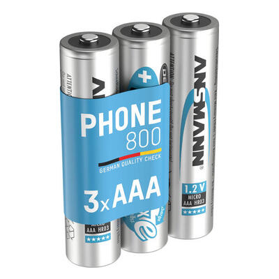 Micro AAA Akku 800 mAh Geringe Selbstentladung