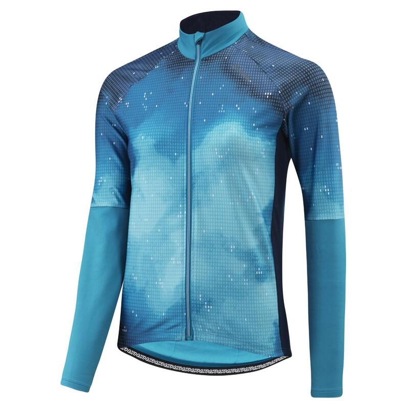 Wielrenshirt lange mouwen W Bike L/S Jersey Vapor dames - Blauw