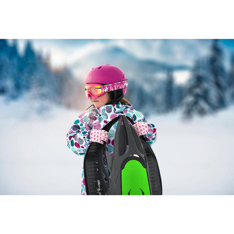 Sanie Gizmoriders Neon Grip, Verde, 93x44x22 cm