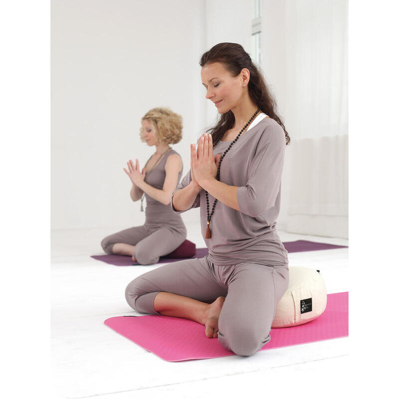 Meditationskissen Round Meditation Violett Bequem YOGISTAR