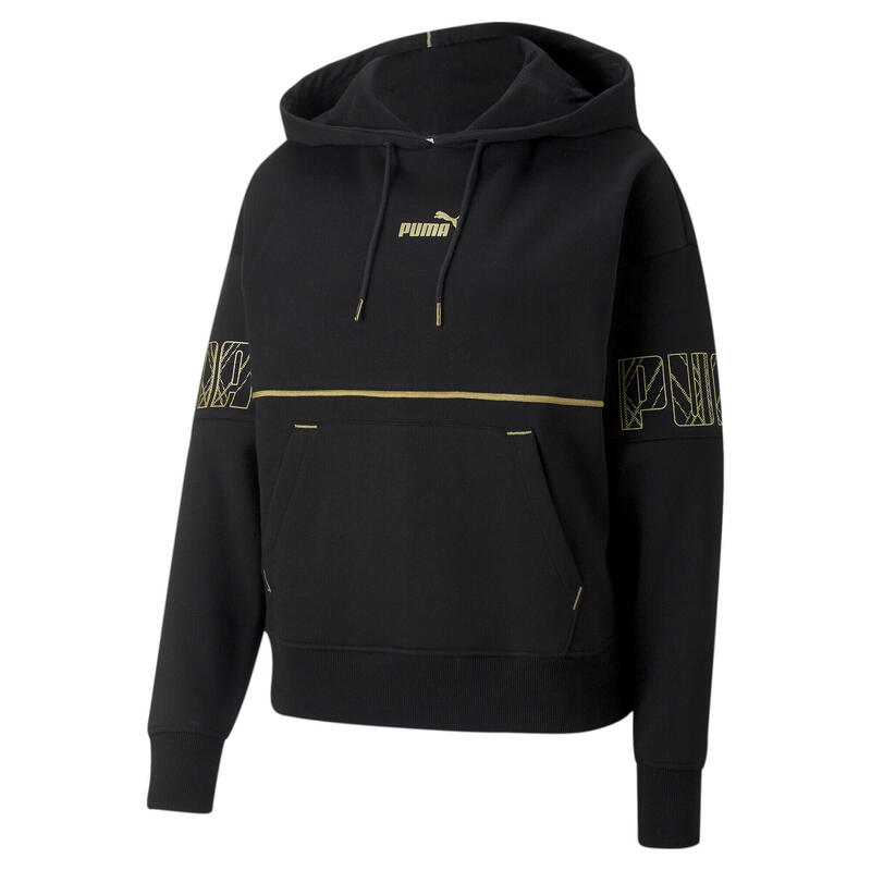 Sudadera con capucha para mujer Puma Power Deco Glam FL