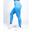 Legging de sport / Legging yoga femmes taille haute Power | Bleu ciel