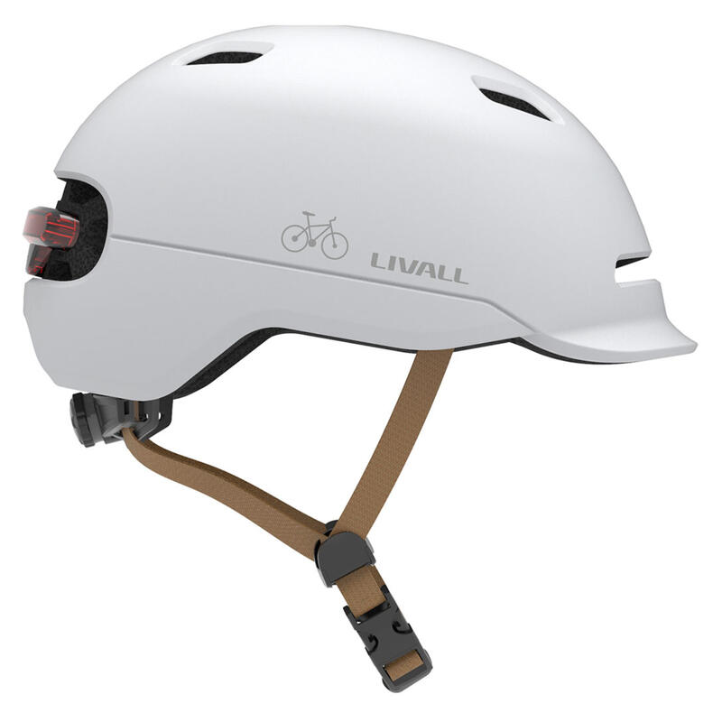 Capacete de Cidade Inteligente - Livall C20 - Branco