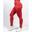 Legging de sport / Legging yoga femmes taille haute Power | Rouge