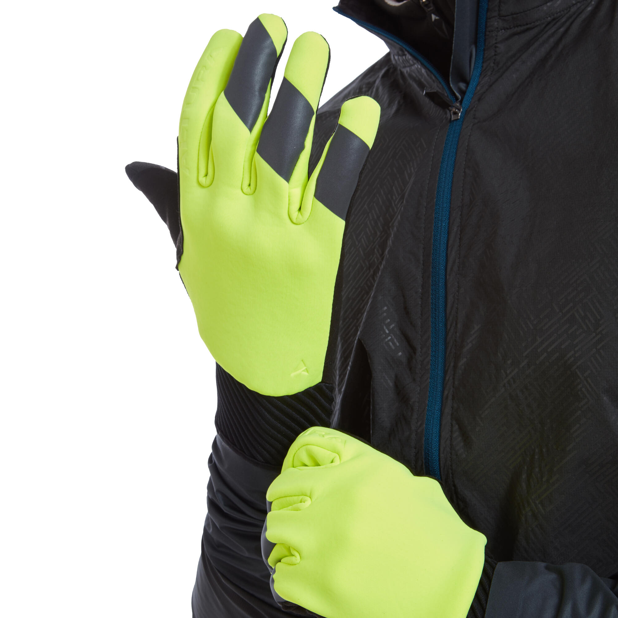 Nightvision Unisex Windproof Cycling Gloves 3/4