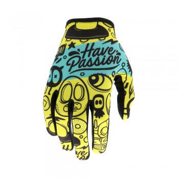 Erwachsene BMX-Handschuhe - Evolve Passion, gelb