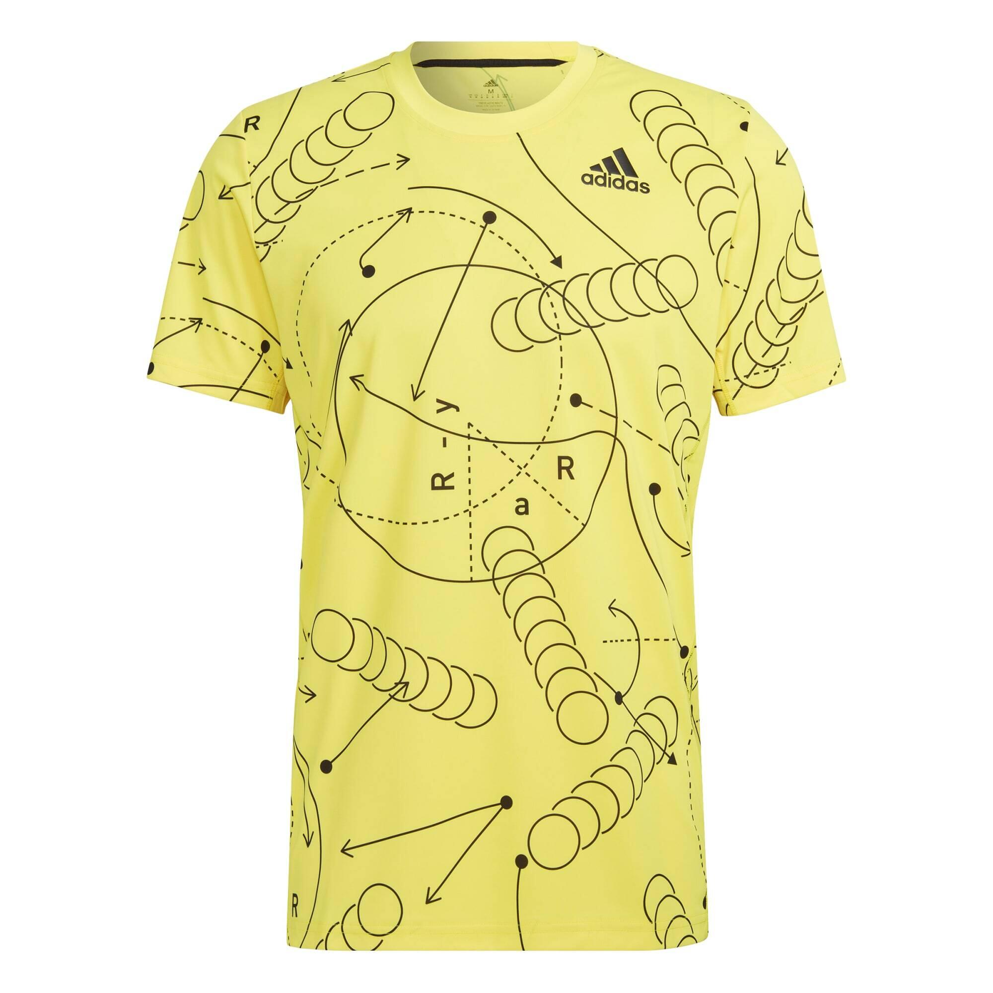 Camisola do clube de ténis com estampado adidas 4/5
