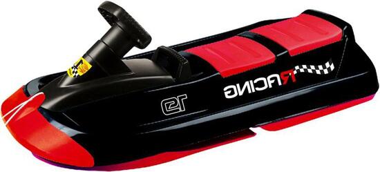 2-Sitzer-Schlitten mit Lenkrad und Bremsen "Sno Racing" Hamax