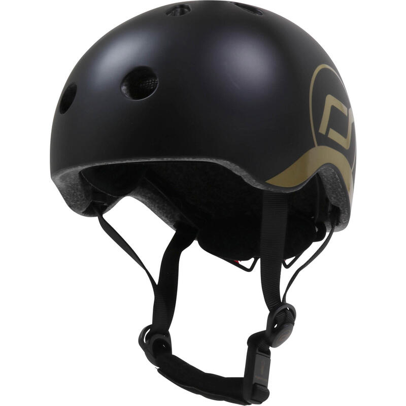 Trottinette  KinderCasque  XXS-S  Noir