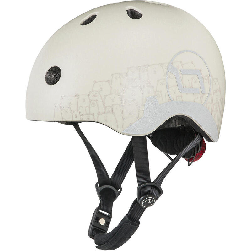 Scooter  Kinderhelm reflective  XXS-S  Ash