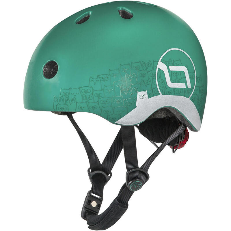 Trottinette  KinderCasque reflective  XXS-S  Forest