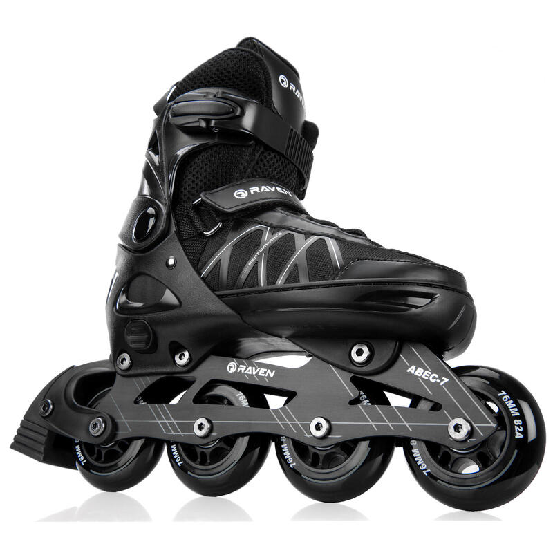 Patines Hockey Ajustable 2en1 Expert Negro