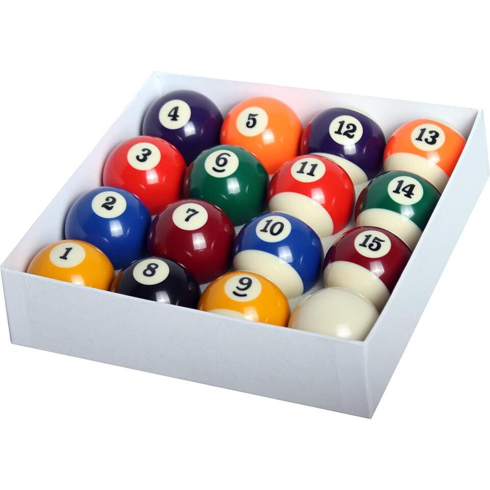 Billes de billard américain Aramith 57,2 mm Continental