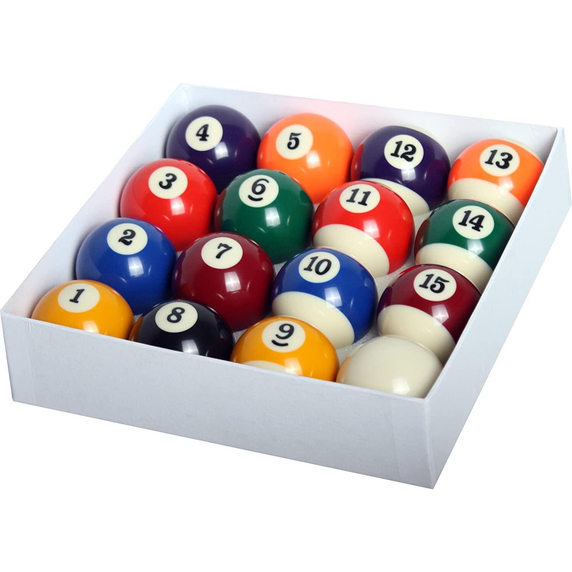 North Sports - North Boules De Billard Set Economy 57.2mm - Billes De Billard - Multicolore - Decathlon