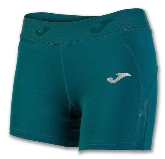 Krótkie spodenki damskie obcisłe Joma S zielony