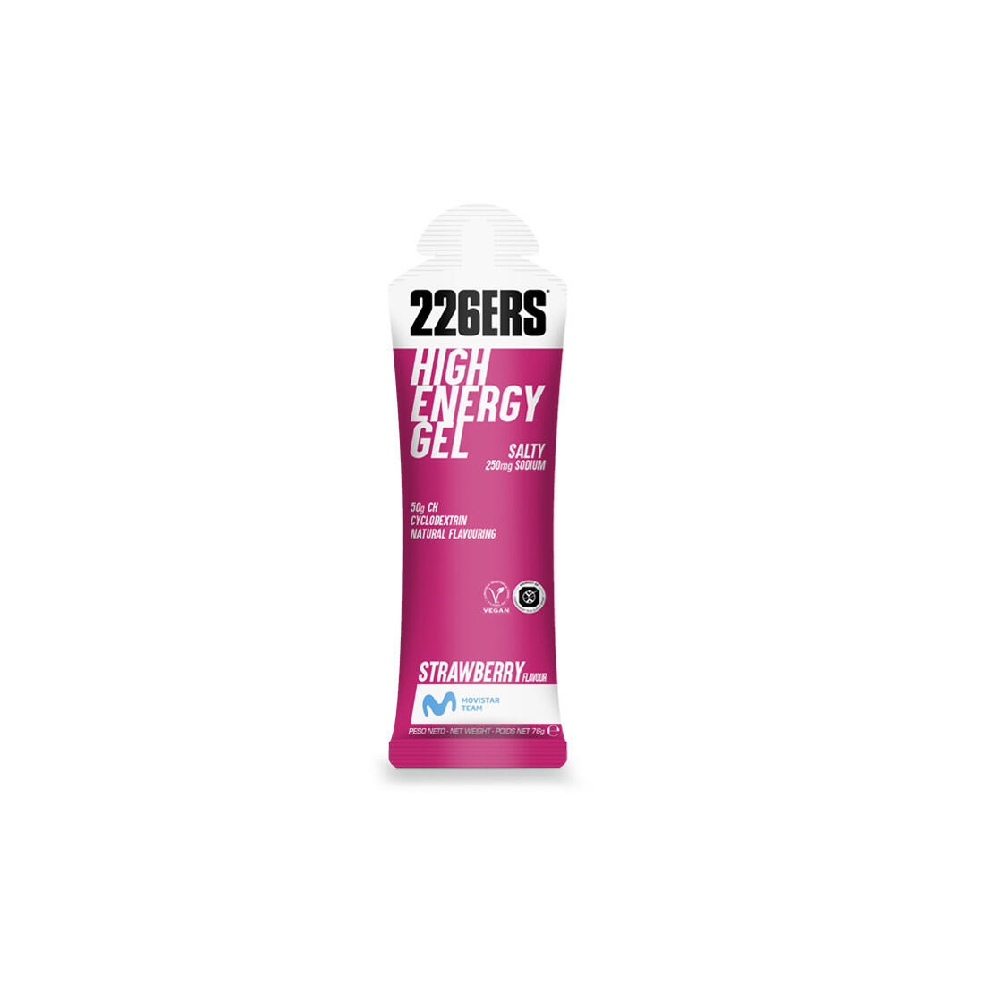 Gel energie - High Energy Gel - capsuni - 76g