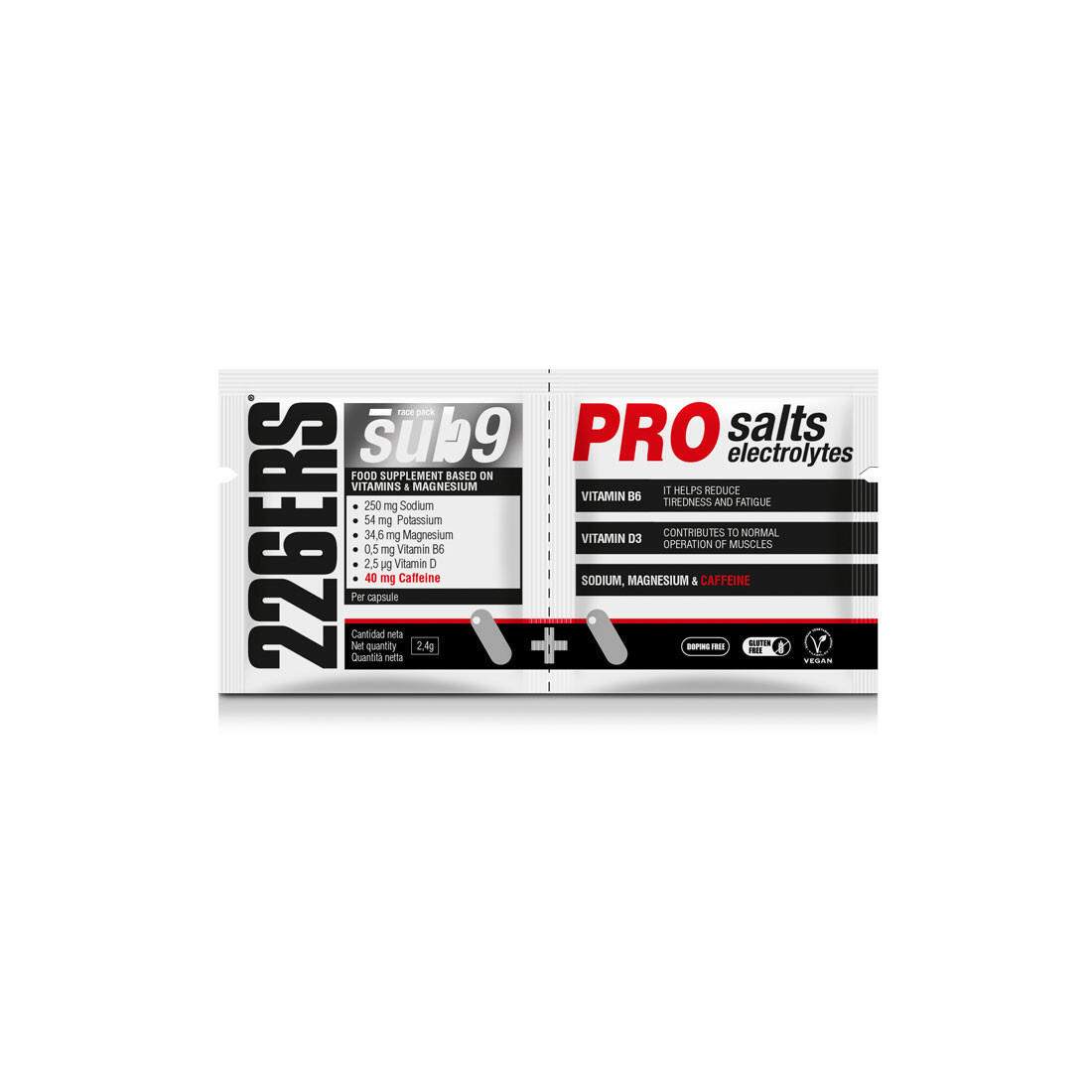 Capsule sare - pro salts electrolytes duplo sub 9 - 2.2gr