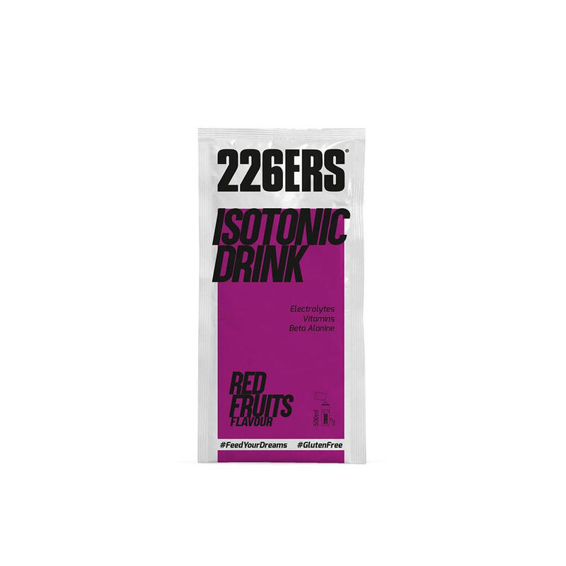 ISOTONIC DRINK - MONODOSIS 226ERS - SABOR RED FRUITS 20GR