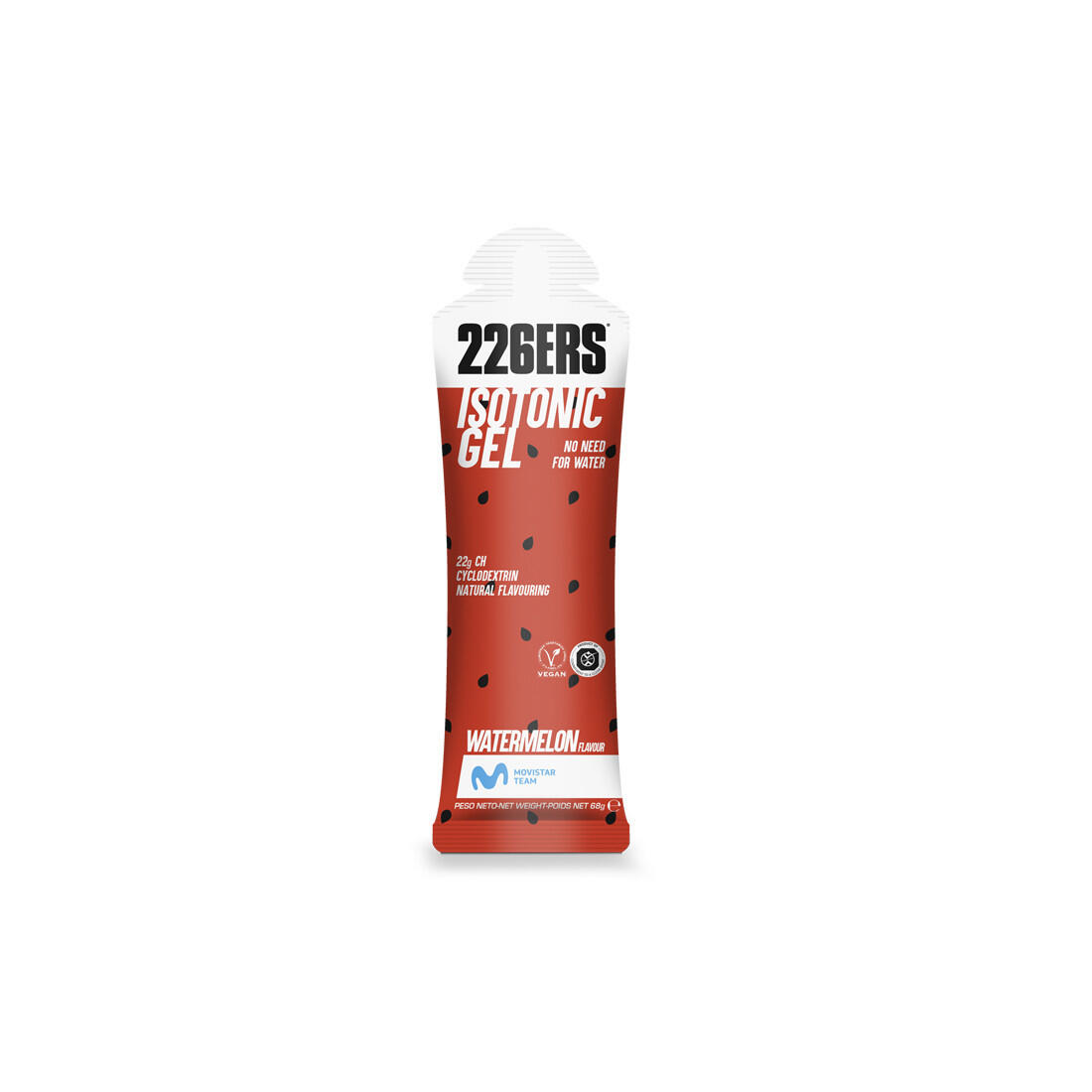 Gel energético – carbohidratos – Vegan 226ers