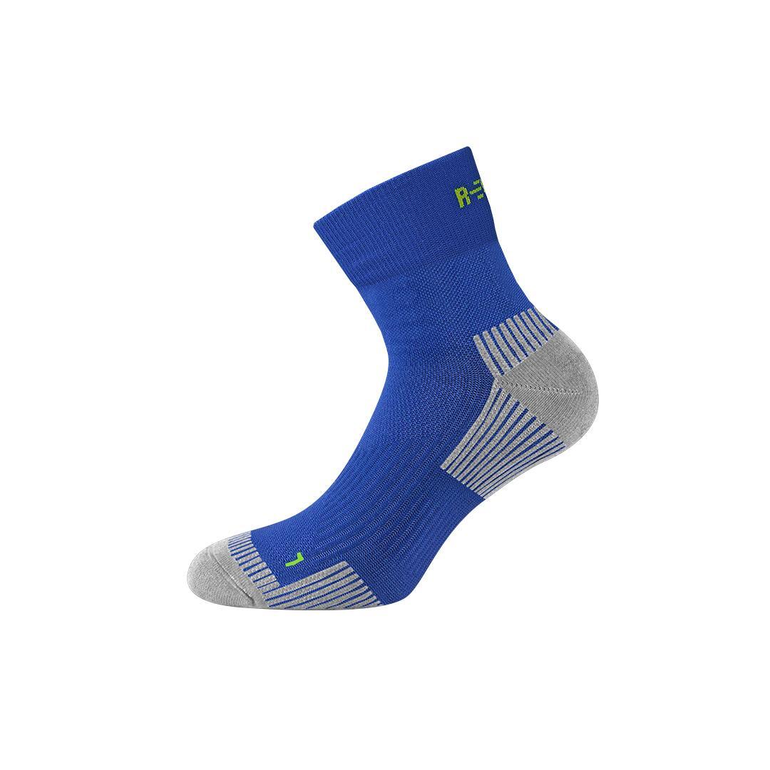 Calcetines técnicos adulto montaña running fitness multideporte mediano gris 3/6