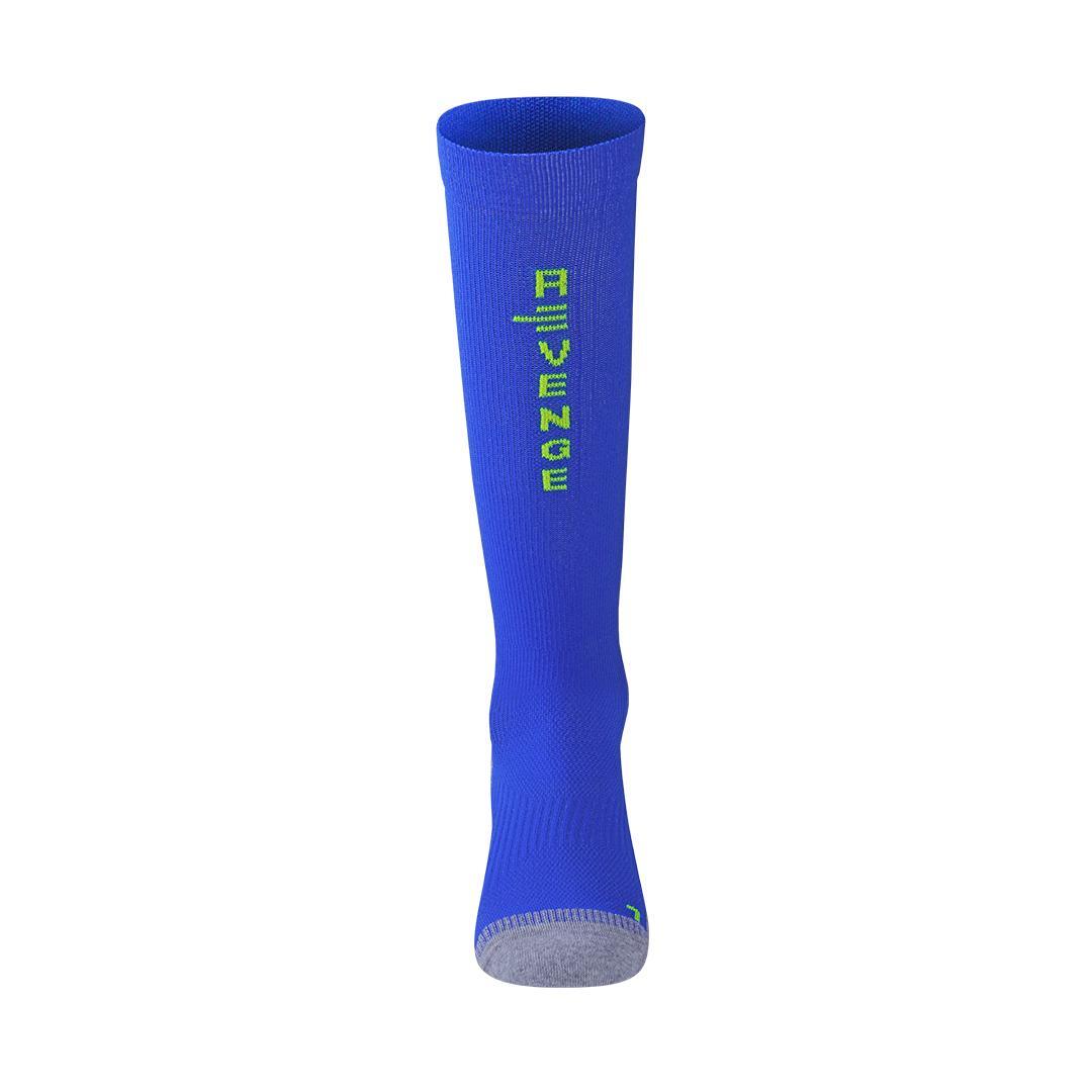 Calcetines técnicos adulto montaña running fitness multideporte largo gris 4/6