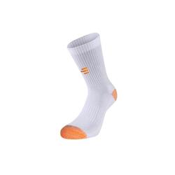 Chaussettes techniques adulte respirantes avec renforts padel tennis medium bleu
