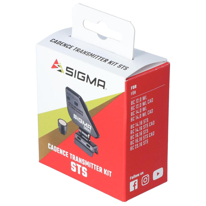 Transmisor de cadencia de pedaleo sts sigma