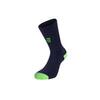 Chaussettes techniques adulte respirantes avec renforts padel tennis medium bleu