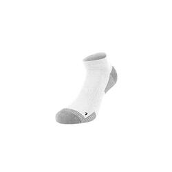 Chaussettes techniques adulte course montagne fitness multisport courtes gris