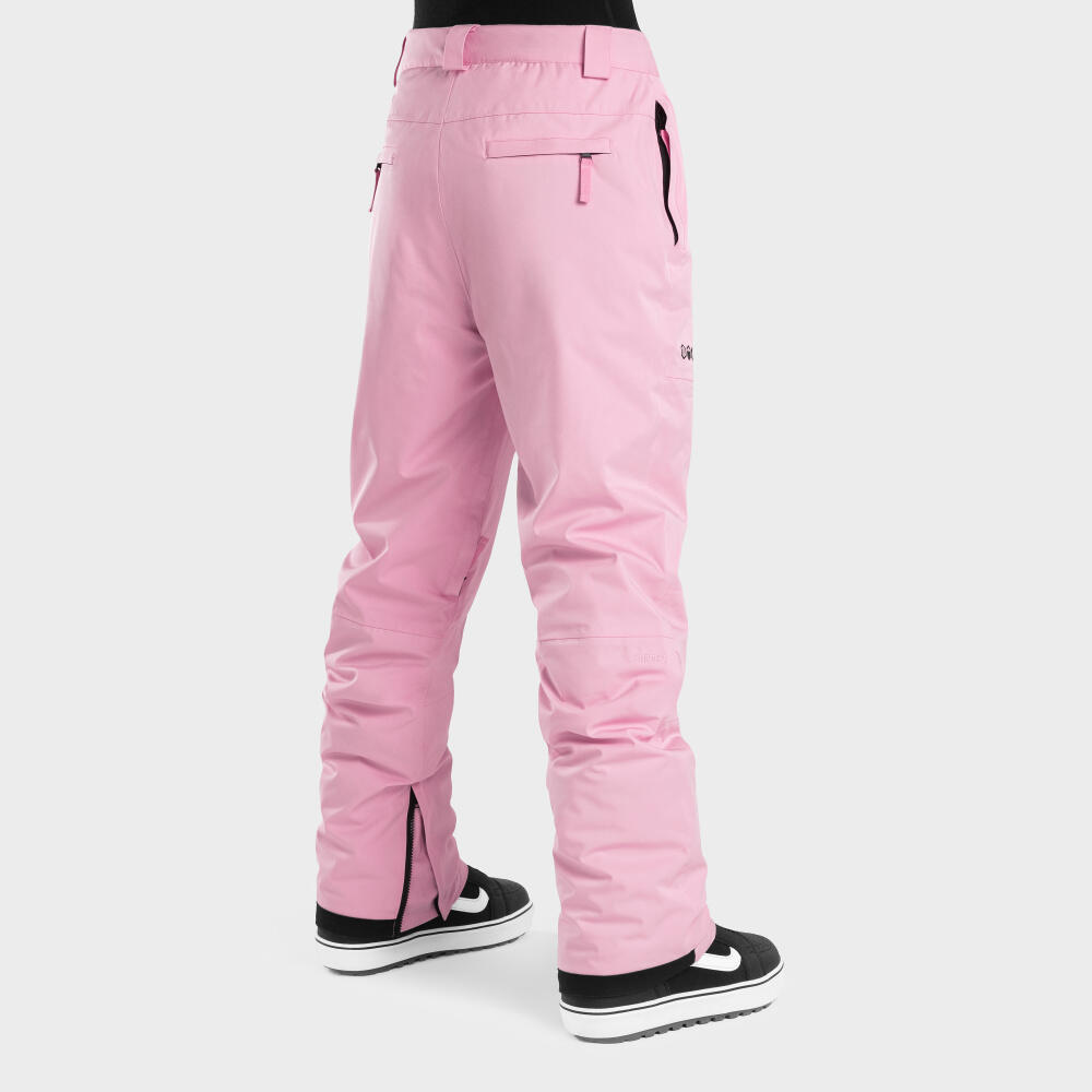 SIROKO Pantaloni sportivi invernali da donna Sundance-W Candy Pink