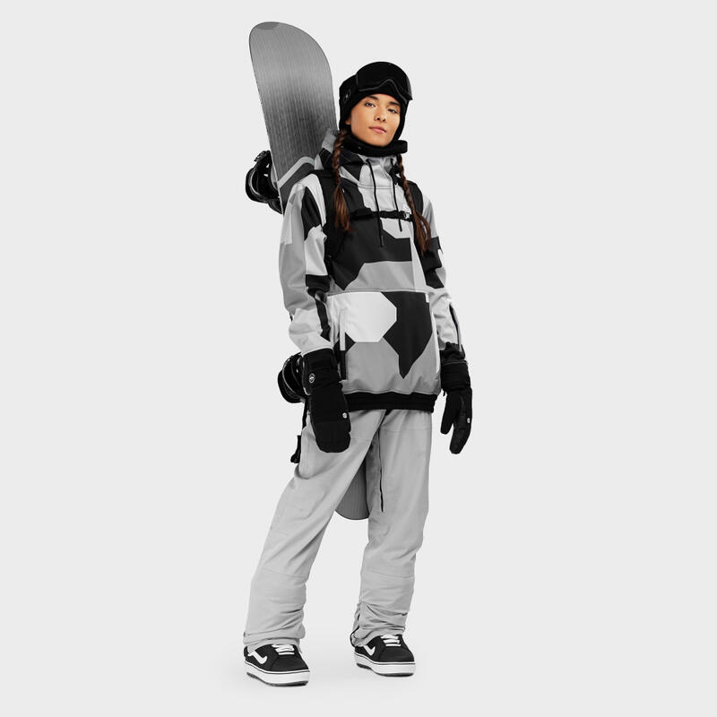 Pantaloni snowboard Sport invernali SIROKO Kailash-W Grigio Donna