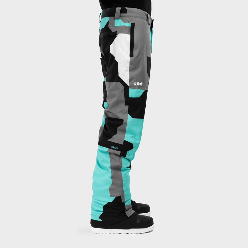 Pantalons Sports d'hiver SIROKO Sleet Turquoise Homme