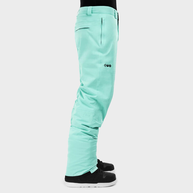 Pantaloni da snowboard da uomo Sport invernali Glacier SIROKO Turchese  SIROKO