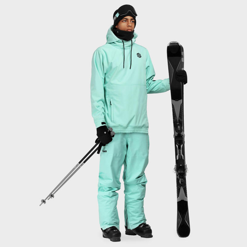 Pantalones esquí y nieve SIROKO Glacier Turquesa Hombre