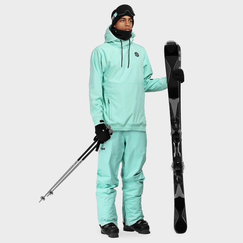 Pantaloni da snowboard da uomo Sport invernali Glacier SIROKO Turchese  SIROKO