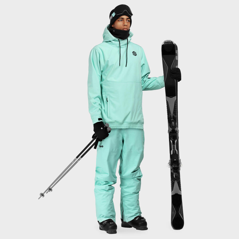 Winter Sports Pants SIROKO Glacier Turquoise Homme