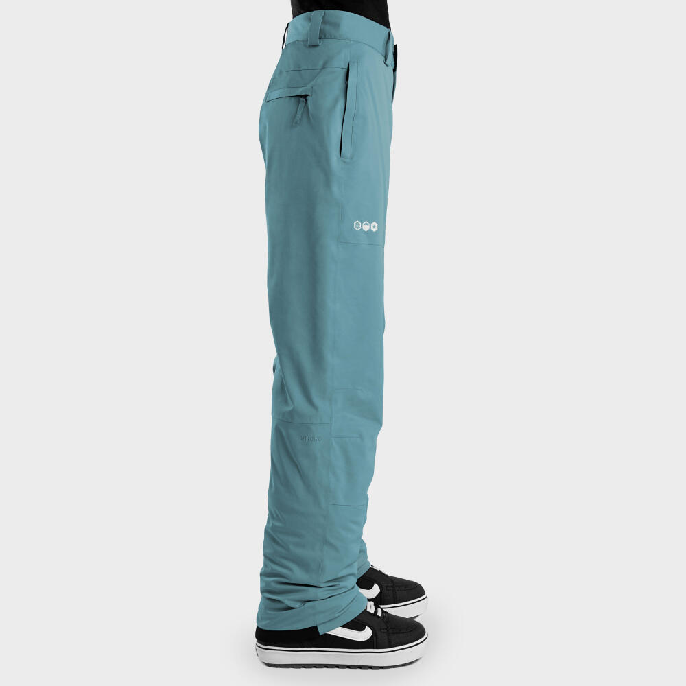 SIROKO Pantaloni sportivi invernali da donna Slope-W Blu acciaio