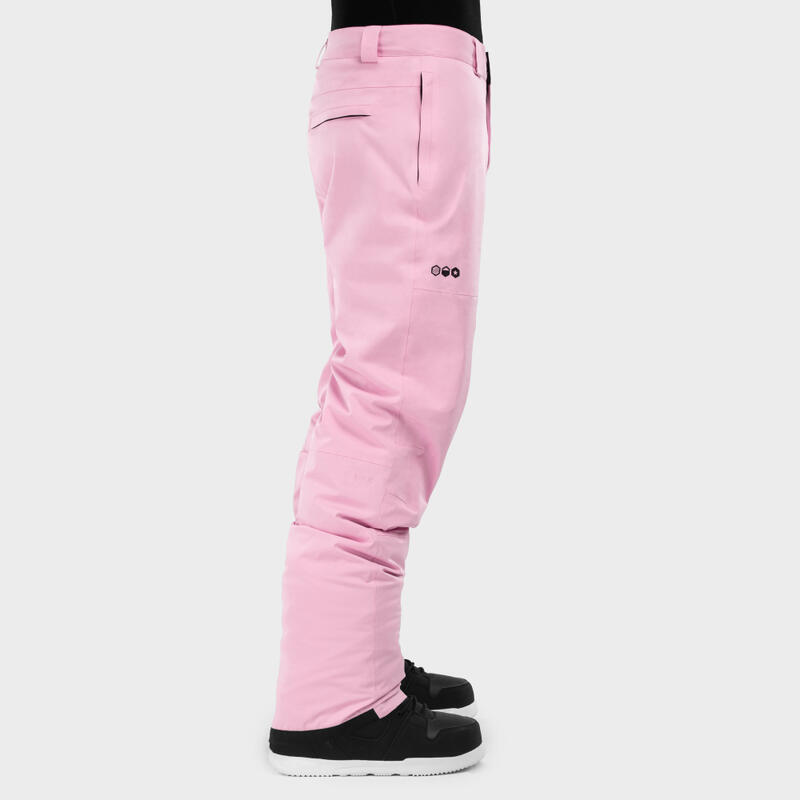 Pantalones esquí y nieve SIROKO Sundance Rosa Chicle Hombre