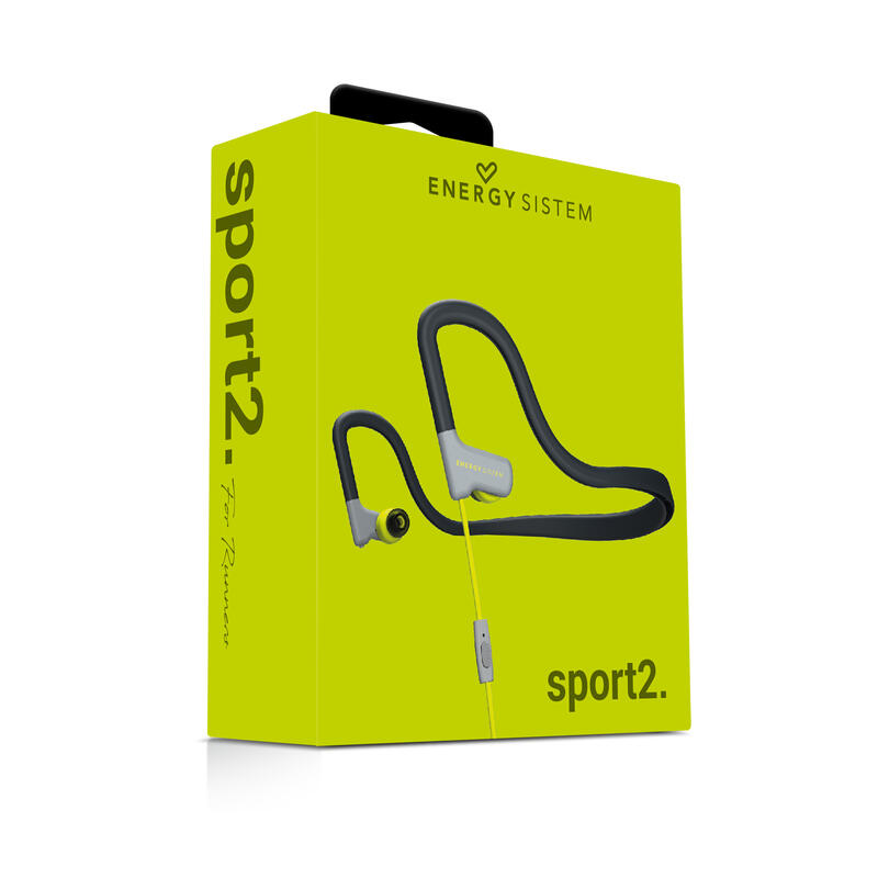 Auriculares desportivos desportivos Energy Sistem  Sport 2 Yellow mic