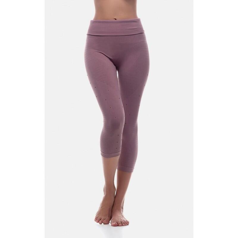 Legging Femme Fitness sans coutures Fibre Emana Taille haute Namasté