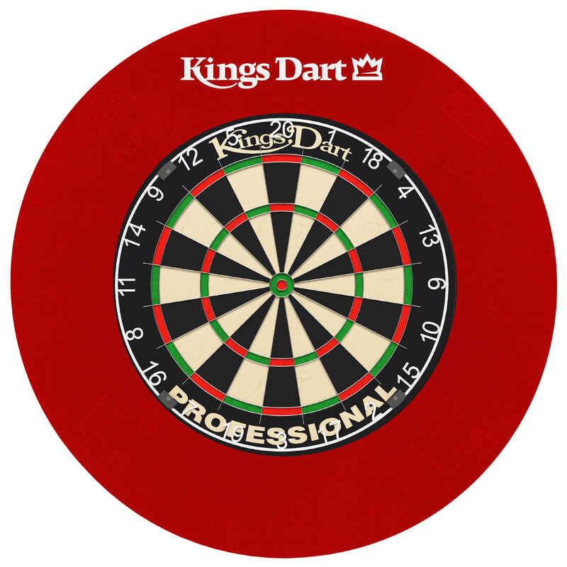 Kings Dart Dart-Set Profi, Professional HD (Kunststoffring), Rot