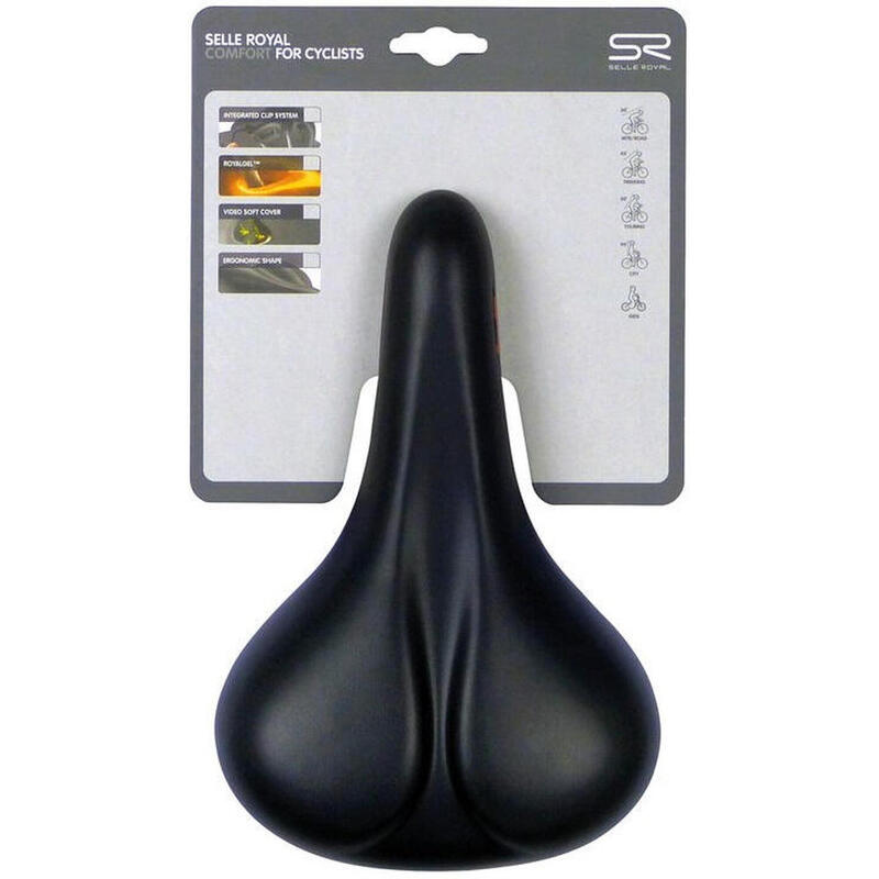 Selle de vélo Freedom Femme - noir