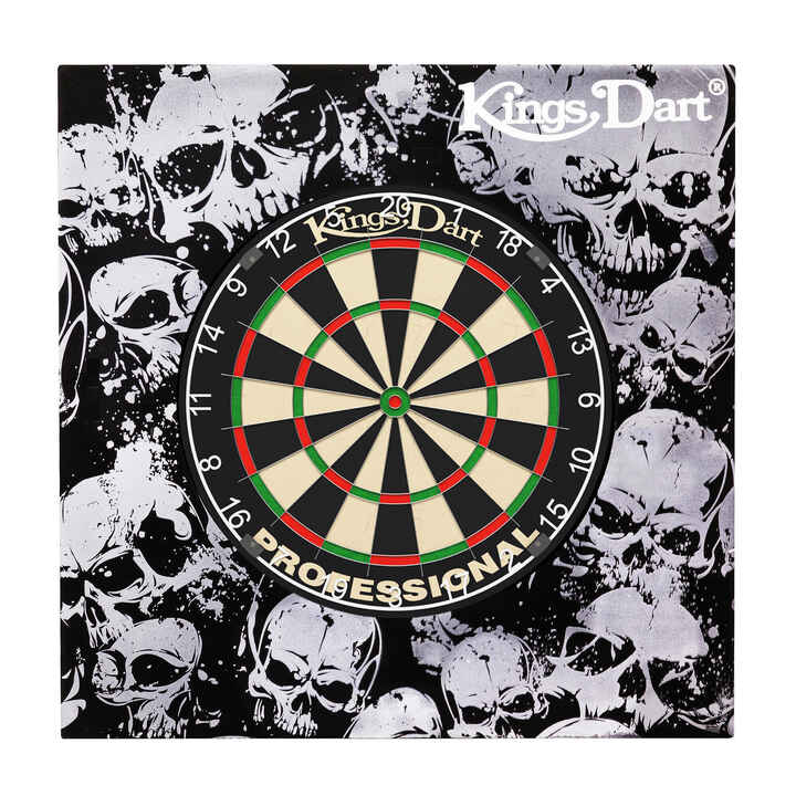 Kings Dart DartSet Skull, Professional HD (Zahlenring Kunststoff